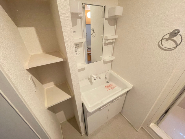 洗面設備　嬉しい独立洗面所