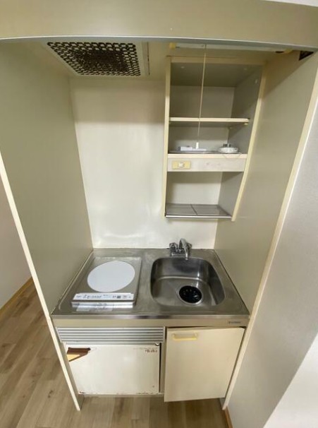 キッチン　いざという時に安心なＩＨクッキングヒーターを採用しています。