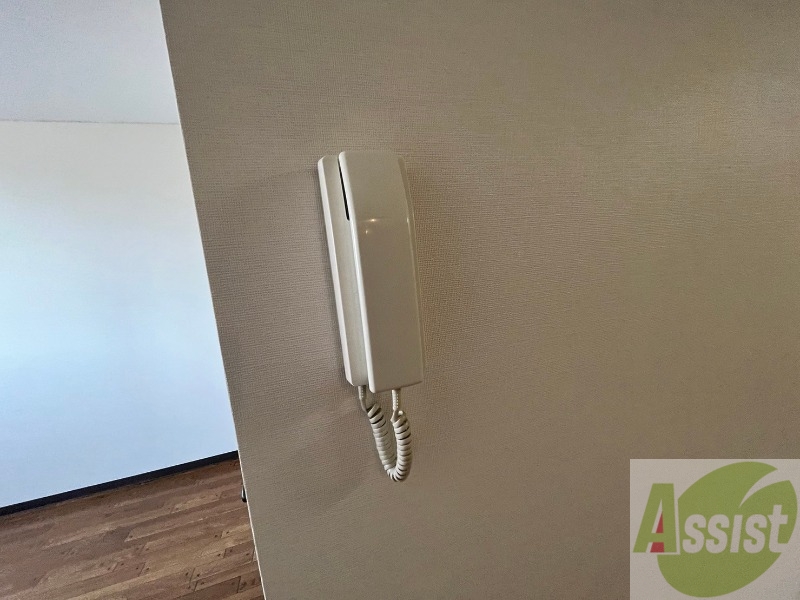 セキュリティ　インターホンは通話ができるので急な訪問があっても安心です。