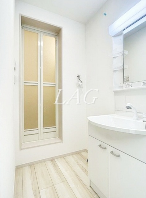 洗面設備　洗面台です。