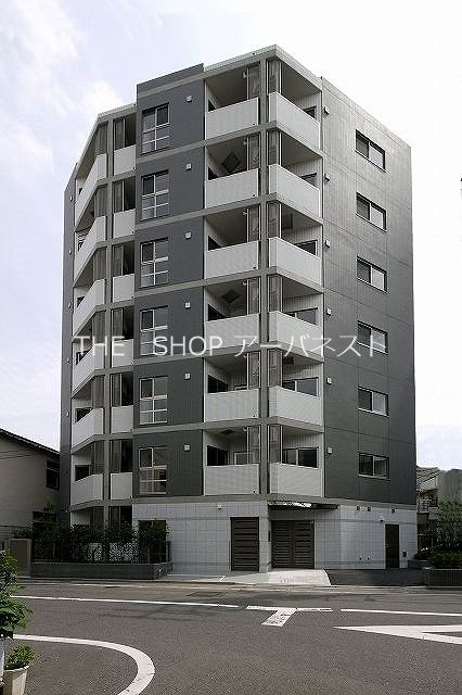 建物外観　「早稲田」駅、徒歩４分１