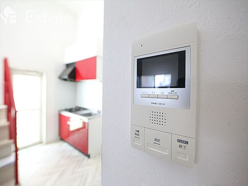 セキュリティ　モニター付きインターホン