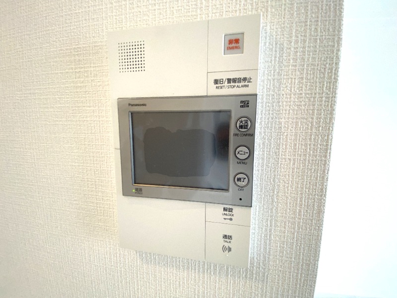 セキュリティ　来客時に活躍です。