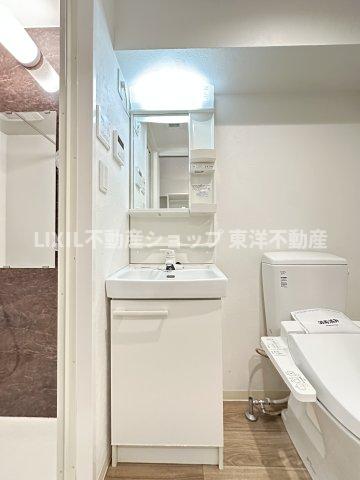 洗面設備　同建物・別号室の写真です。