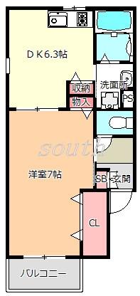 エストレヤ荒川の間取り写真