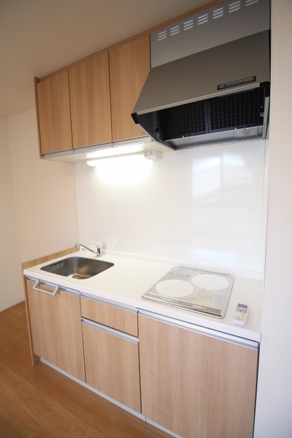 キッチン　システムキッチン★ＩＨ２口付♪