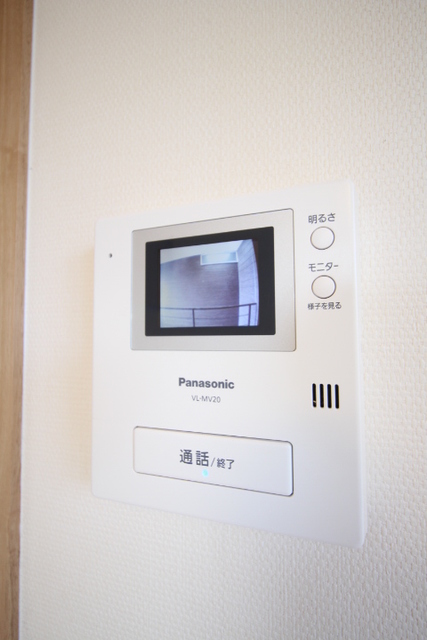 セキュリティ　来客時に便利なＴＶモニター付インターホン★