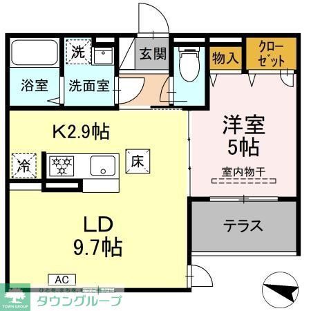 仙台市地下鉄南北線 北四番丁駅 徒歩21分 3階建 新築の間取り写真
