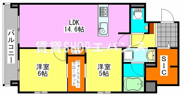 エストレヤの間取り写真
