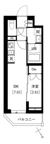アークマーク南大井の間取り写真