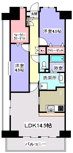 クエスタ柏の間取り写真