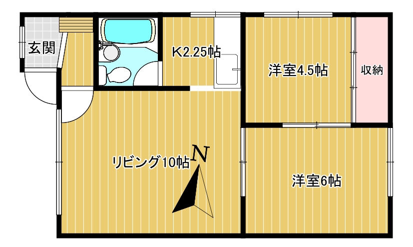 八重樫ハウスの間取り