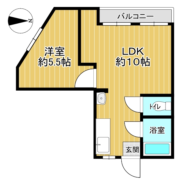 マツハラビルの間取り