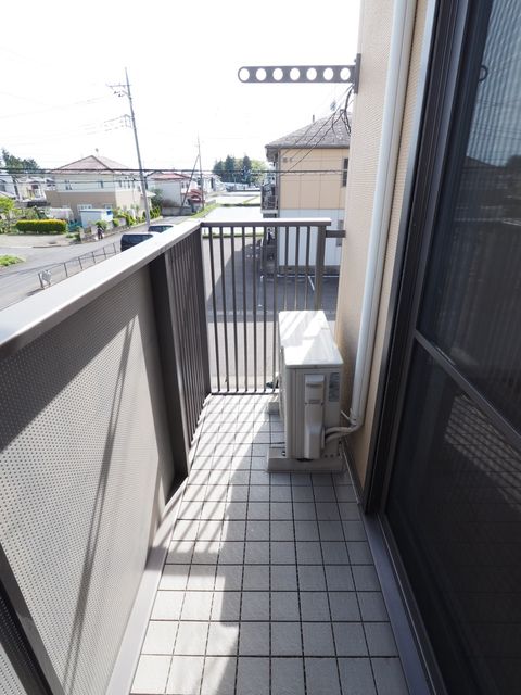 バルコニー　南向きのバルコニー