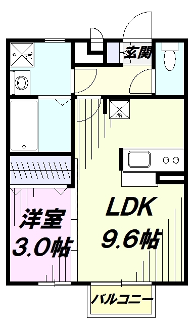 ラクリアスの間取り