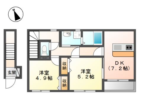 ラッキーコートの間取り