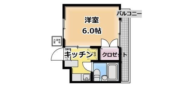 東京都青梅市河辺町７（アパート）の賃貸物件の間取り