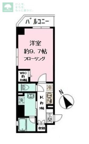 市川市鬼越のマンションの間取り