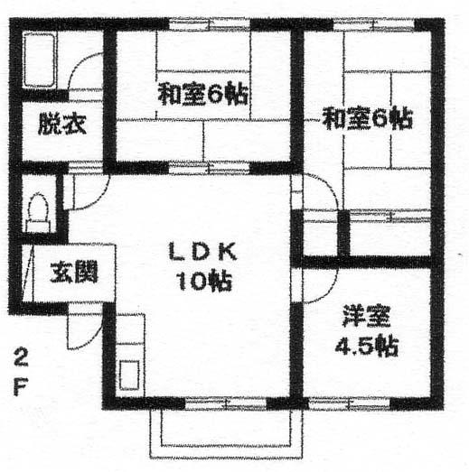 キャスティー・イダB棟の間取り