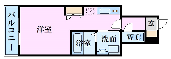 月光東蟹屋の間取り