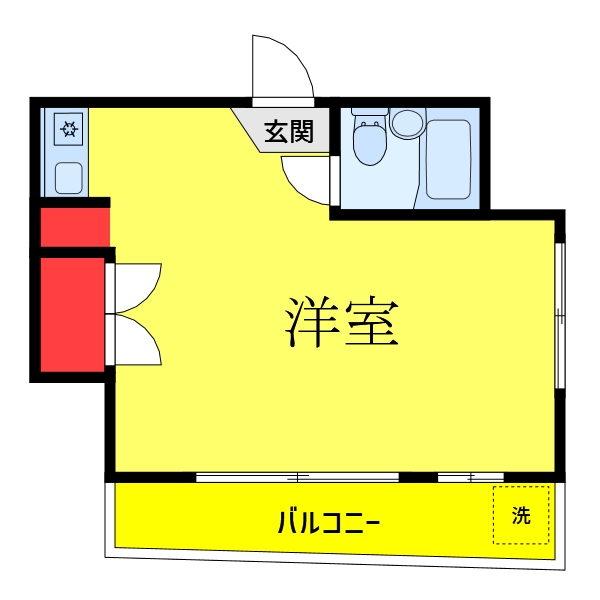 ESサイドの間取り