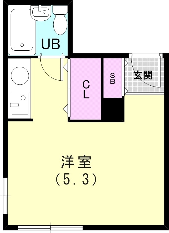 エレガンス板宿の間取り