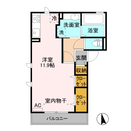 ファーストステージの間取り