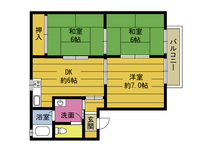 グレイス祇園の間取り