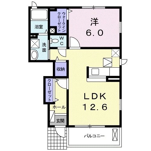 アーバンちくま　２番館の間取り