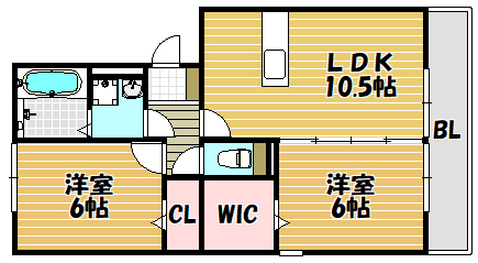 グランシャリオの間取り