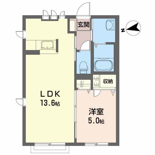 シャーメゾングレースの間取り