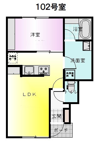 グランツリー下植木S保留地番号９－１の間取り