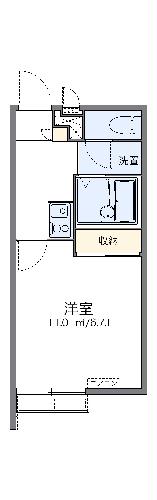 レオパレスローズの間取り