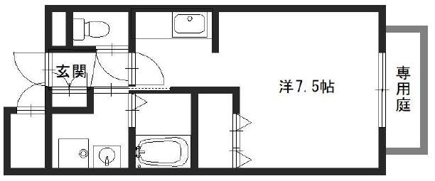 ヴェルロール西今宿の間取り