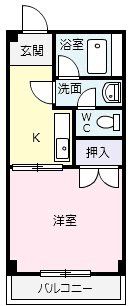 メゾン新栄　IIの間取り