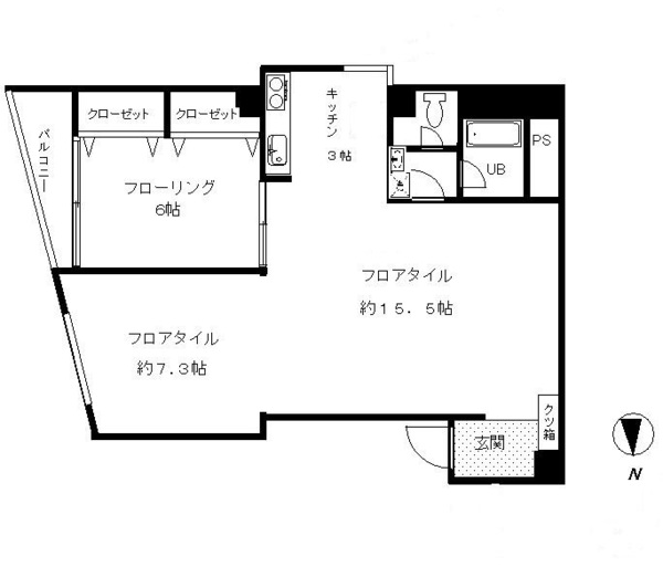 メゾン前田の間取り