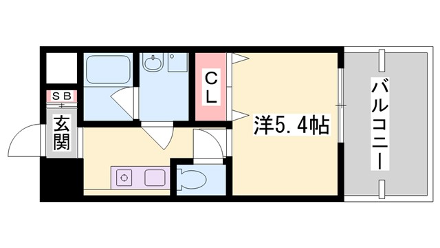 マジェスティコート東雲町の間取り