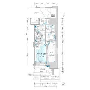 名古屋市千種区今池のマンションの間取り