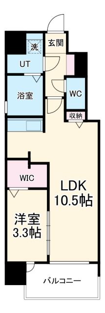 ミラージュパレス都島本通の間取り