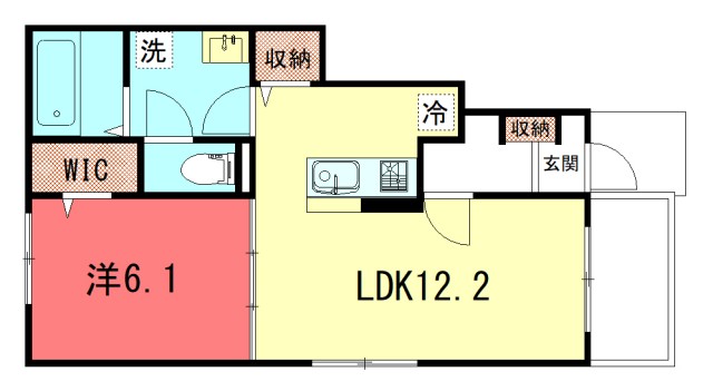 シモン宝ヶ池の間取り