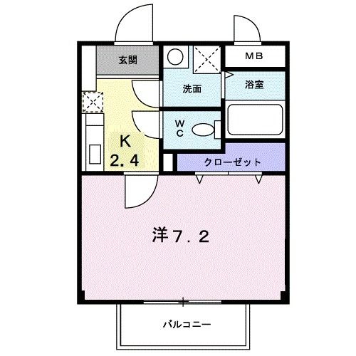 薫風館の間取り