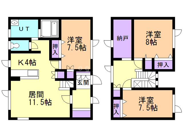 なでしこの間取り