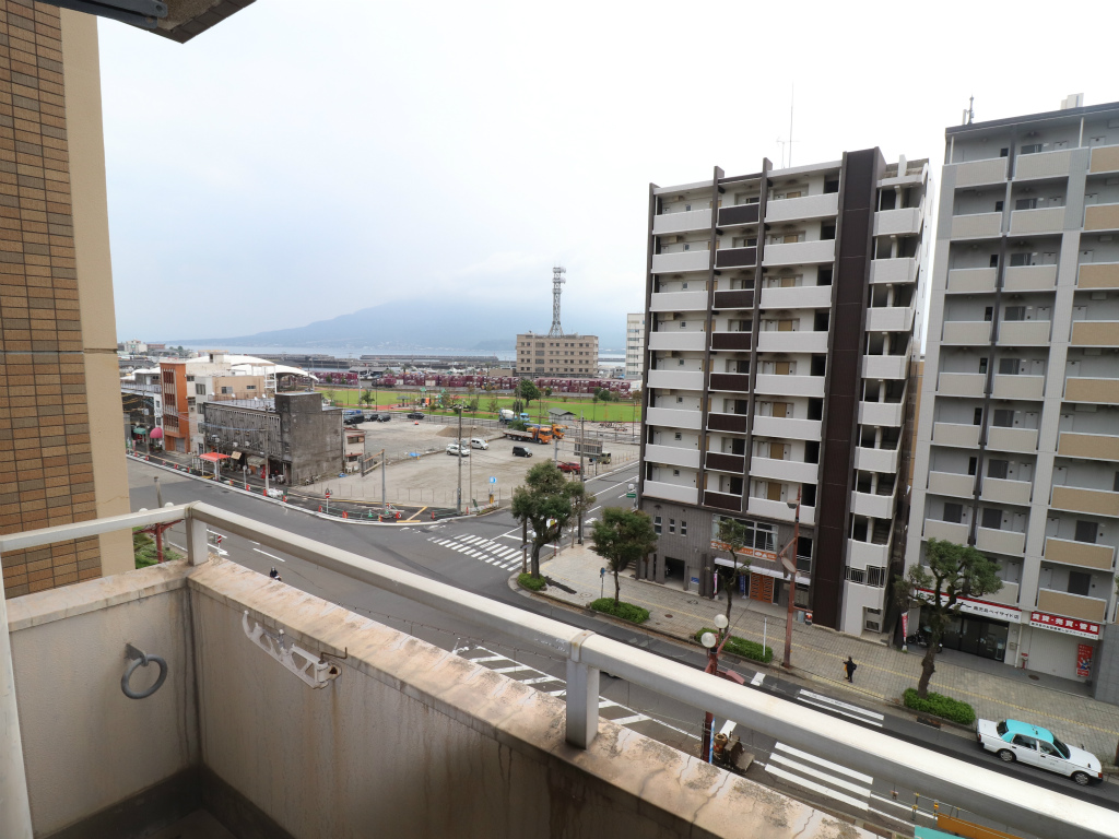 【リテラス小川壱番館　鹿児島市賃貸マンションの眺望】