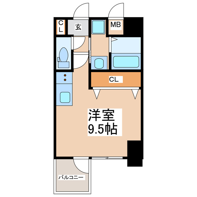 タウンブルグ新町の間取り写真