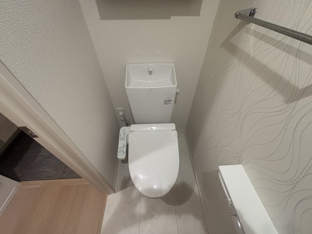トイレ　ゆったりとした空間のトイレです