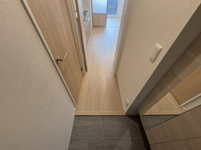 玄関　ゆったりとした玄関です