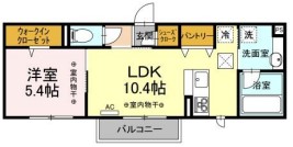 ソッリーゾAの間取り