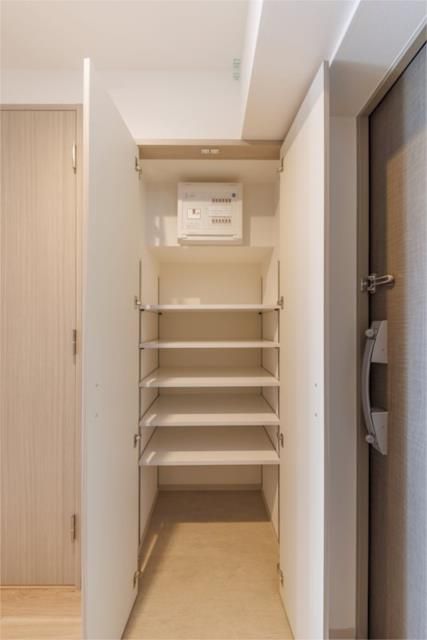 収納　十分な収納スペースがあります