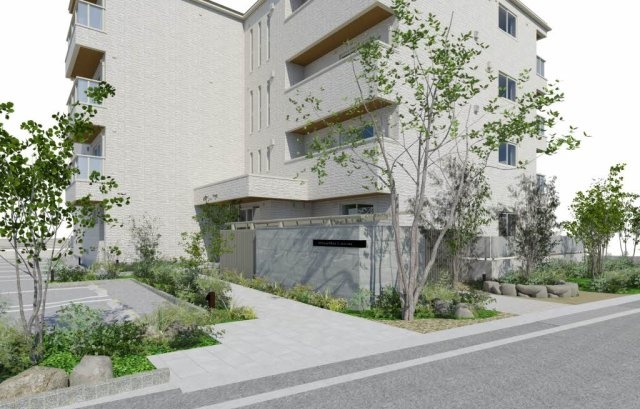 エントランス　完成パース