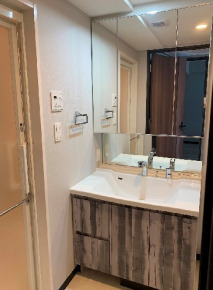 洗面設備　写真は同タイプ住居です